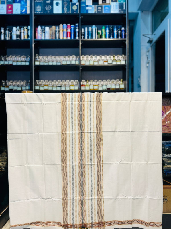 MANGGA GOLD WHITE PRINT
